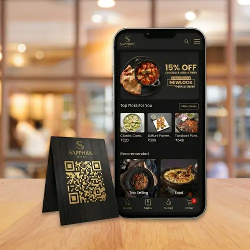 Digital Menu QR Code