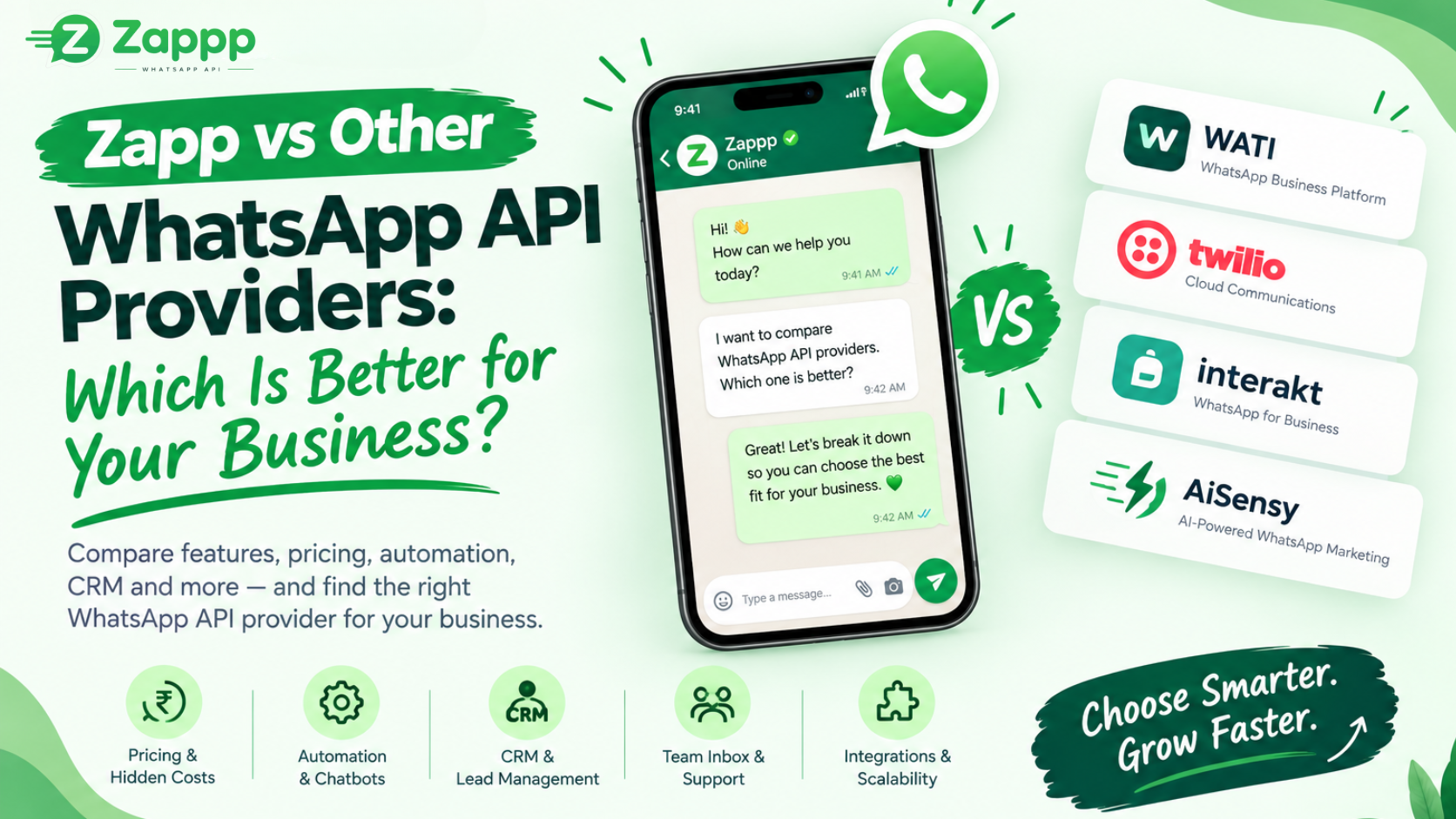 Zapp vs Other WhatsApp API Providers: Which Is Better for Your Business?