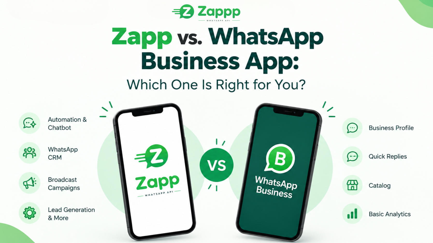 Zapp vs. WhatsApp Business App: Which One Is Right for You?